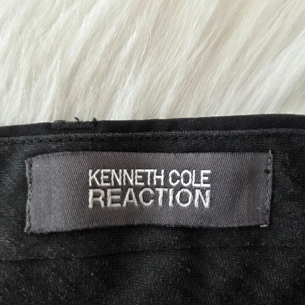 KENNETH COLE REACTION Dress Pants Black Men's Size 32W 32L